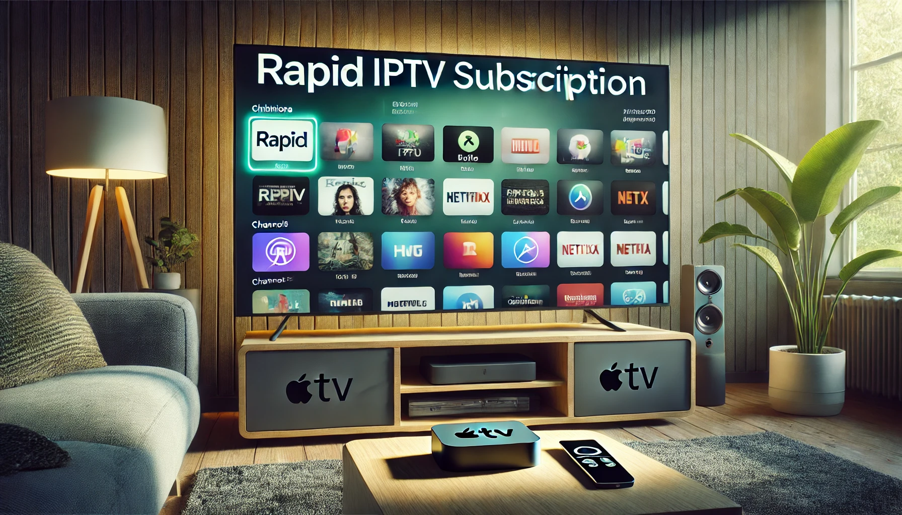 Navigating IPTV with Apple TV